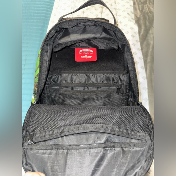 Sprayground - Camo Print/ Glow in the Dark Backpack - Picture 8 of 15